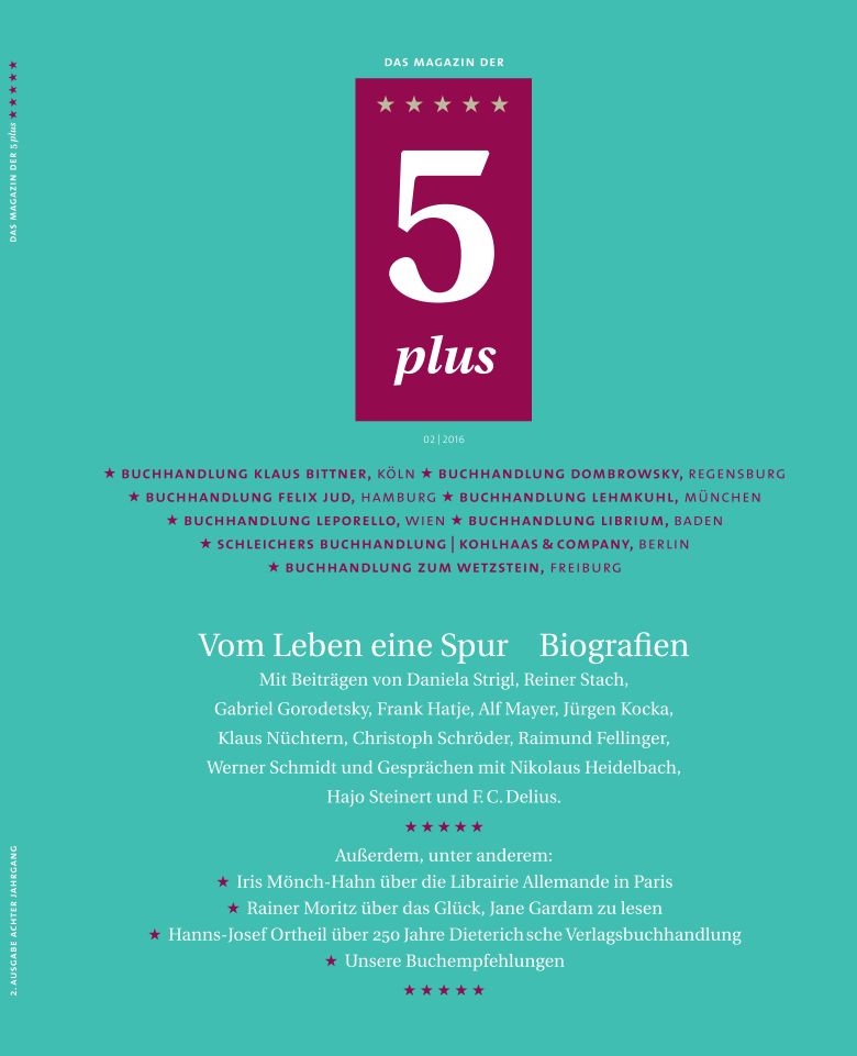 Heute ist das neue 5plus Magazin (Thema: Biografien) eingetroffen!