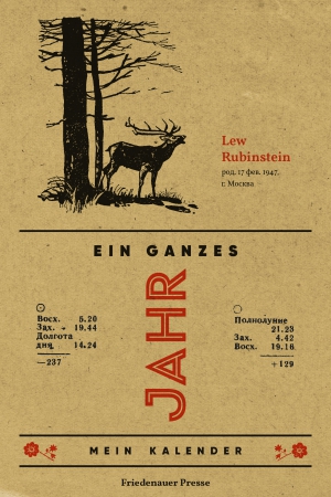 Lew Rubinstein. Ein ganzes Jahr. Mein Kalender