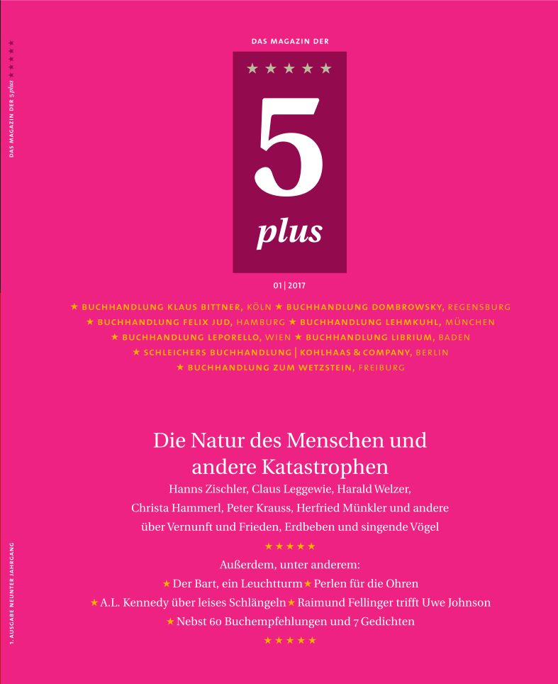 Soeben eingetroffen: das neue 5plus Magazin 01/2017!